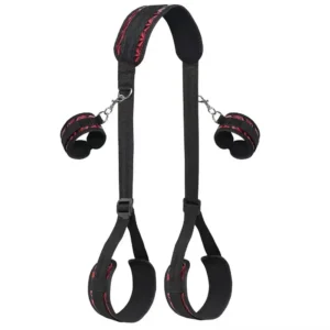 Bondage Harness Sex Eye Mask Open Leg Ankle Cuffs Restraints Slave Sex Toys For Couples Women's Exotic Accessories