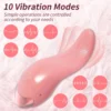 Realistic Tongue Vibrators G Spot Clitoral Stimulator with 10 Vibration Modes Masturbator Vibrators for Women & Couples Sex Toys