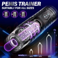 Hannibal Automatic Male Masturbator 7 Thrusting Rotating Modes Mastubator Cup Electric Pocket Pussy For Penis Sex Toy For Men