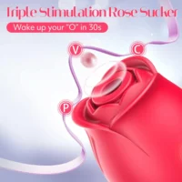 Sex Toys Vibrator Adult Toy - Rose Sex Toy Adult Toys With 9 Sucking & 9 Vibrating Modes For Women Sex Toys, G Spot Vibrators Ro