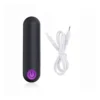 10-Speed Mini Bullet Vibrator Rechargeable Wireless Vibrating Anal Bullet Clitoral Stimulator Dildo Adult Sex Toys for Women