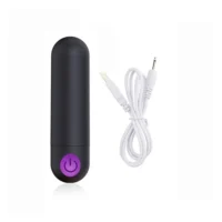 10-Speed Mini Bullet Vibrator Rechargeable Wireless Vibrating Anal Bullet Clitoral Stimulator Dildo Adult Sex Toys for Women