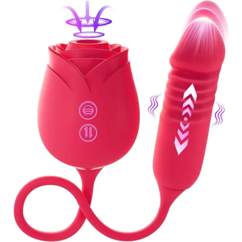 Vibrator Dildo Sex Toys for Women Uprgraded 10 Sucking Modes Sex Toy with Thrusting G Spot Vibrators Adult Games for Couples