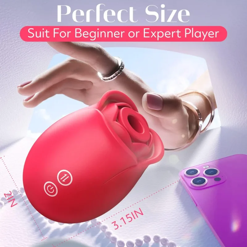 Sex Toys Vibrator Adult Toy - Rose Sex Toy Adult Toys With 9 Sucking & 9 Vibrating Modes For Women Sex Toys, G Spot Vibrators Ro