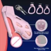 Male Penis Cock Cage Chastity Device with Lock 3 Rings Breathable Resin Anti Cheating BDSM Sex Toy for Men Erotic Urethral Lock
