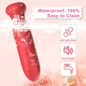 Bullet Vibrator Adult Sex Toys Vibrating Women Sex Toy Full Silicone Waterproof and Portable Clitorals G Spot Stimulator