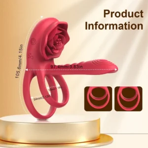 Rose Pleasure Toys - Vibrators & Cock Rings for G-Spot & Clitoral Bliss