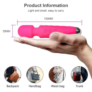 Silent Clitoral Massager - Rechargeable G-Spot Vibe for Intimacy
