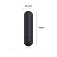 10-Speed Mini Bullet Vibrator Rechargeable Wireless Vibrating Anal Bullet Clitoral Stimulator Dildo Adult Sex Toys for Women