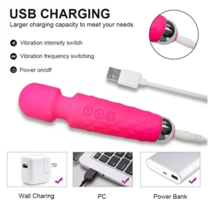 Silent Clitoral Massager - Rechargeable G-Spot Vibe for Intimacy