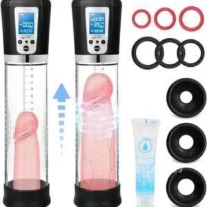 Powerful Electric Masturbation Aircraft Cup - Penis Training Tool with Intense Vacuum - Stretching for Enlargement