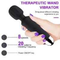 Rechargeable Multiple frequencies Powerful AV Vibrator Magic Wand Clitoris Stimulator Sex Toys for Women Adult G spot Massager