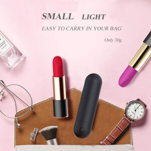 10-Speed Best Waterproof Mini Vibrator Anal Clit Stimulator Dildo for Women