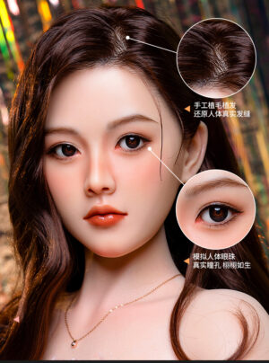 Jieyi Realistic Asia Sex Dolls / Full Silicone